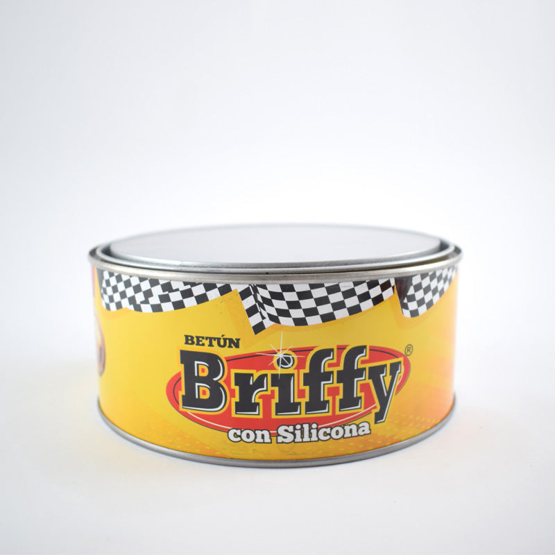 Betún Briffy negro con silicona 1 kilo