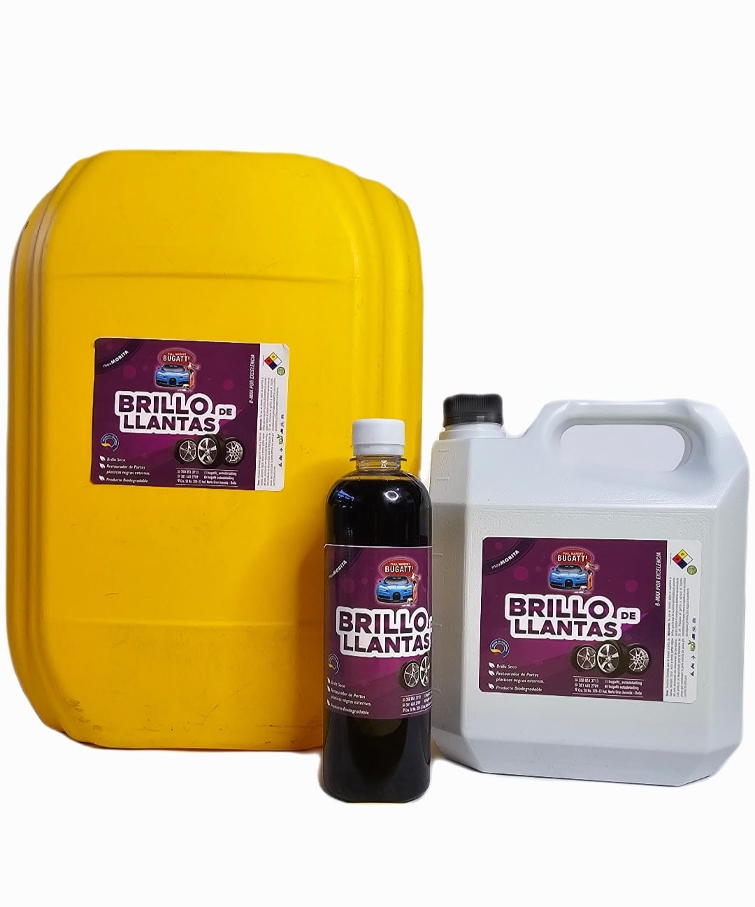 ABRILLANTADOR DE LLANTAS MORITA GALON 3.8LTS