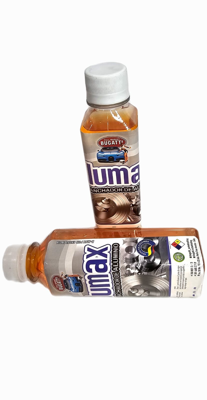 DESCONTAMINADOR  Y DESMANCHADOR DE ALUMINIO LIQUIDO ALUMAX LITRO