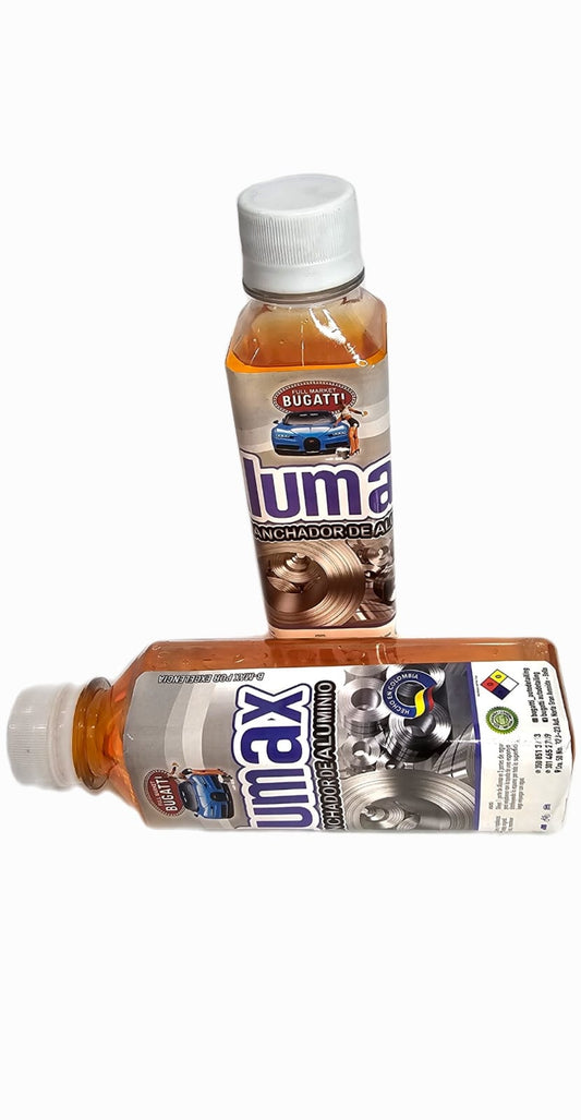 DESCONTAMINADOR Y DESMANCHADOR DE ALUMINIO LIQUIDO ALUMAX 200ML
