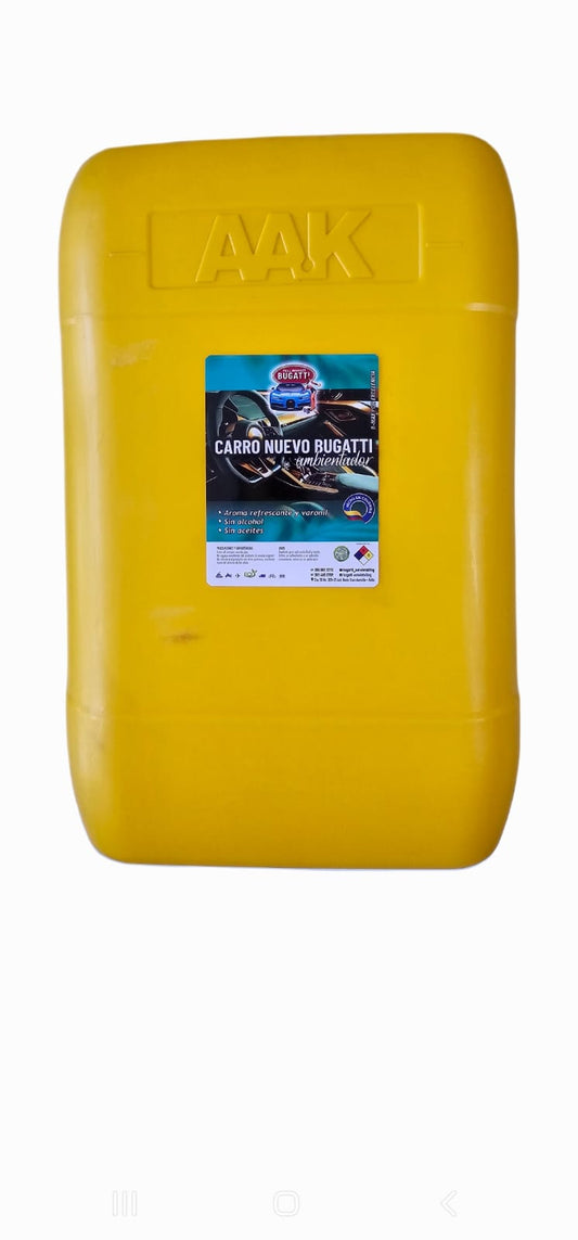 AMBIENTADOR REFRESCANTE CARRO NUEVO BUGATTI PIMPINA 19LTS