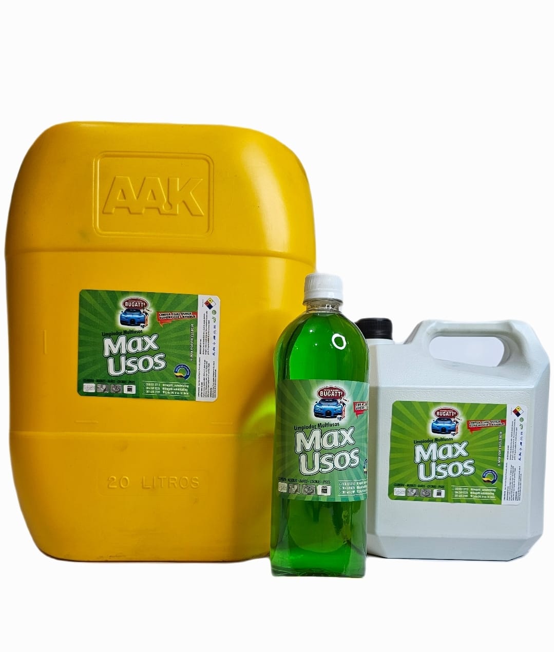 LAVADO EN SECO DE COJINERIA MAX USOS GALON 3.8LTS