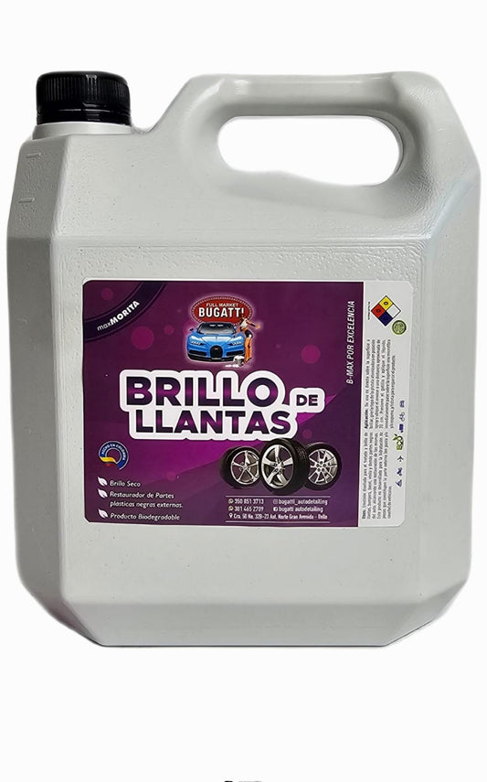 ABRILLANTADOR DE LLANTAS MORITA GALON 3.8LTS