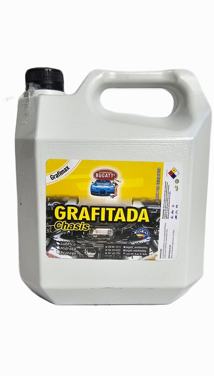 HIDRATADOR DE CHASIS GRAFITO GALON 3.8LTS