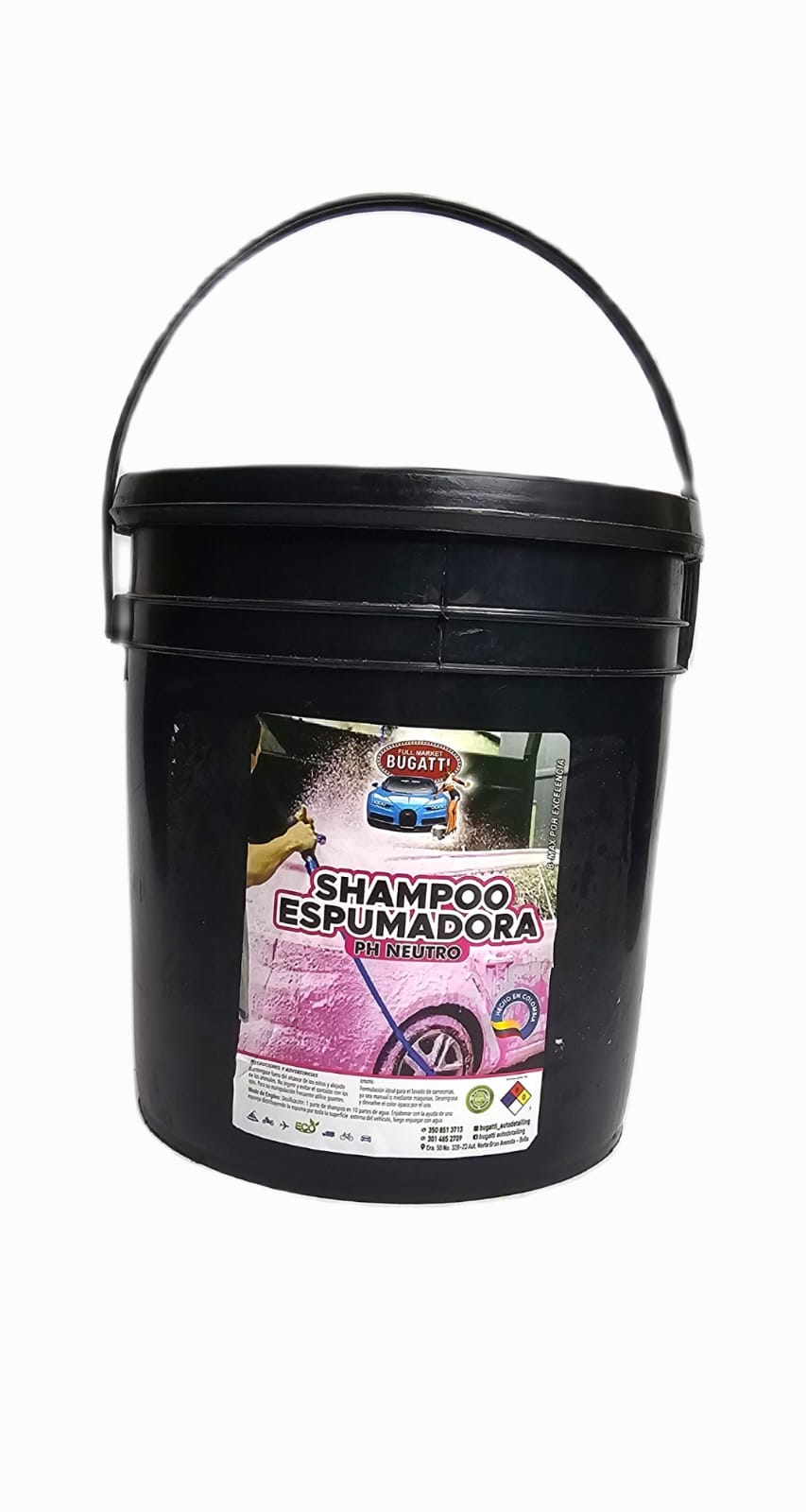 SHAMPO PH NEUTRO PARA ESPUMADORA ROSA GALON 4KILOS
