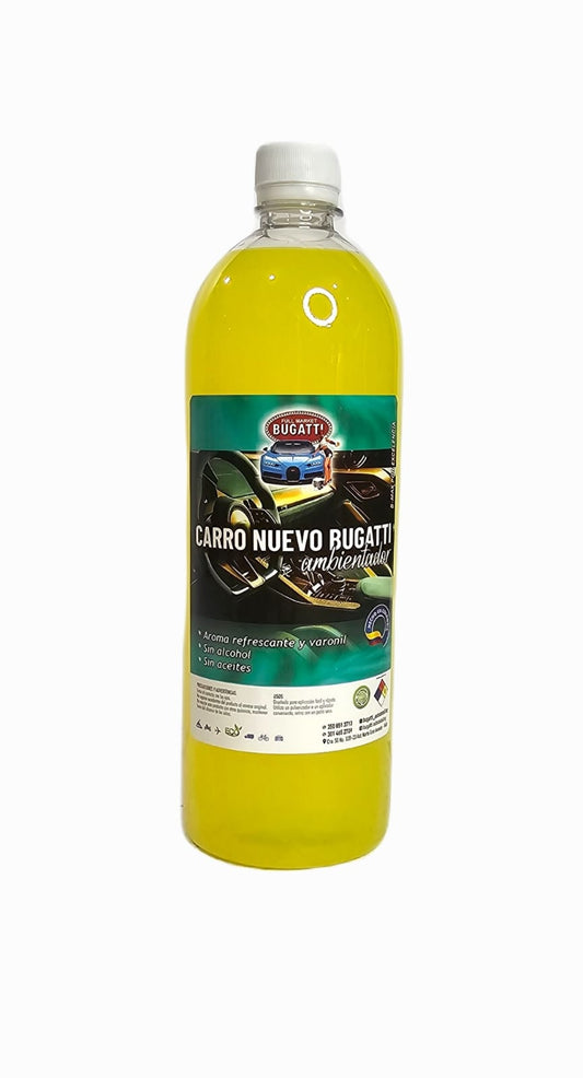 AMBIENTADOR REFRESCANTE CARRO NUEVO BUGATTI LITRO