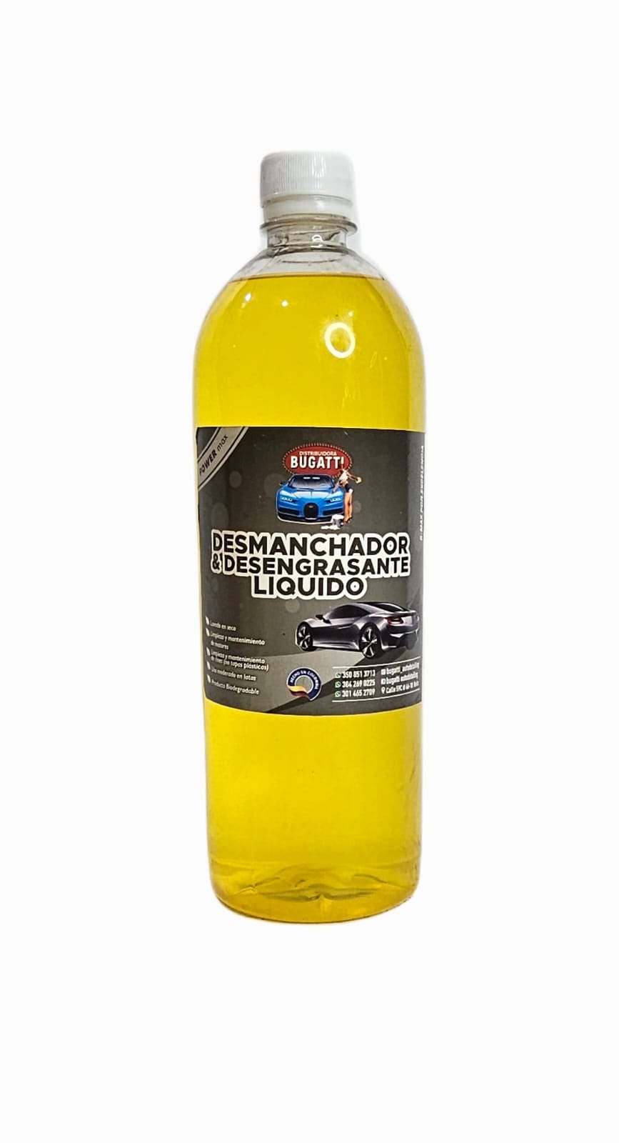 DESENGRASANTE DESMANCHADOR POWER LITRO