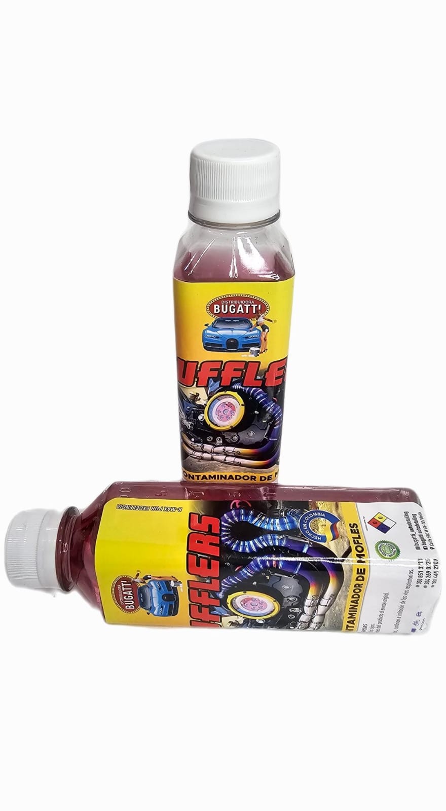 DESCONTAMINADOR DE MOFFLES, MUFFLER´S 200ML